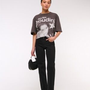 Abercrombie & Fitch Vintage Straight High Rise Jeans